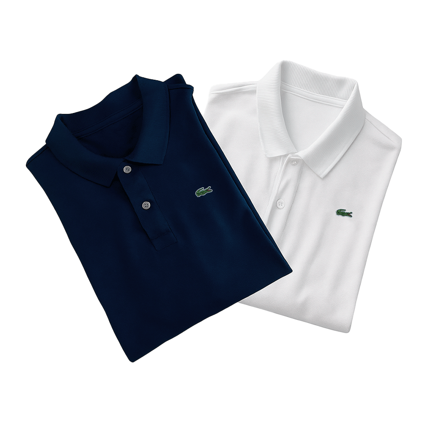 [TAKE 2, PAY FOR 1] 2-PIECE SET PREMIERE POLO SHIRTS LACOSTE
